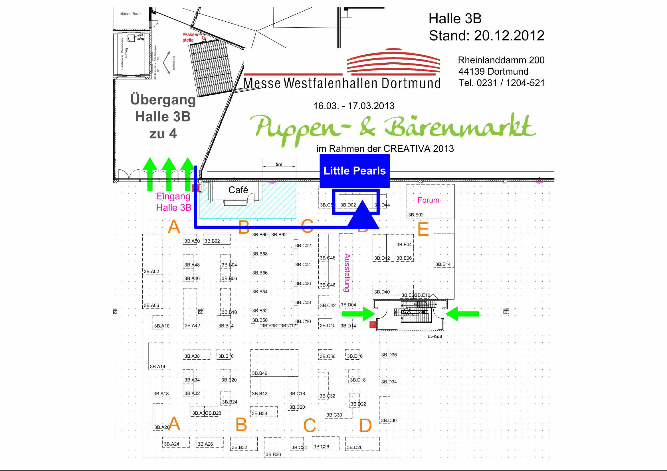 Standplan CREATIVA 2013